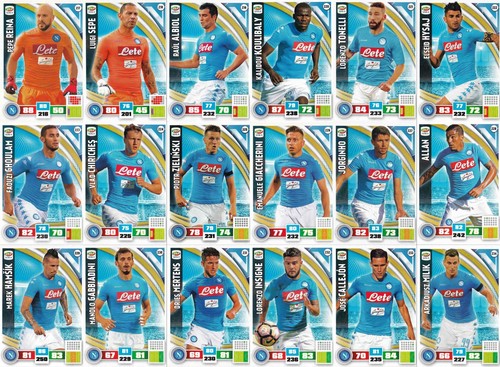 Cards napoli calciatori - cards,