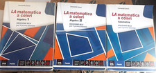 LOTTO IN 3 VV "LA MATEMATICA A COLORI" EDIZIONE BLU PER BN - L.SASSO - PETRINI