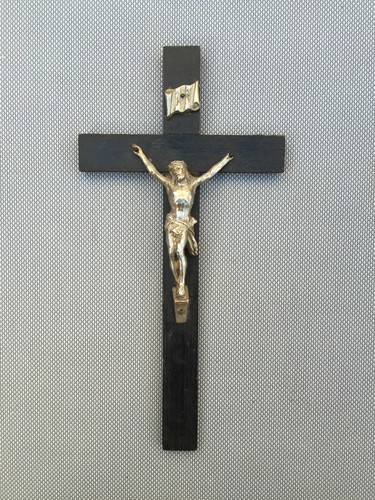 Antico crocifisso legno - antico,