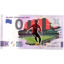 0€ ZERO EURO SOUVENIR - MILAN  - MILANO STADIO SAN SIRO
