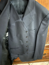 ABITO 3 BOTTONI BLU  TG 54