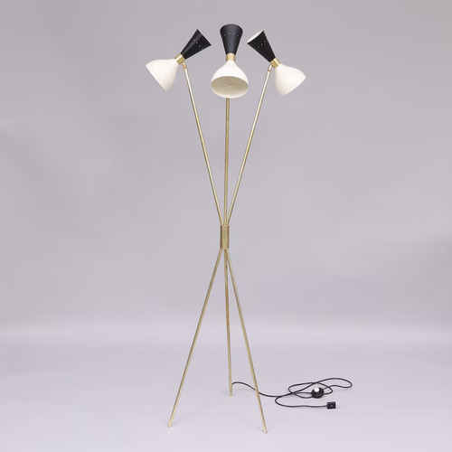 Lampada terra treppiede - da,