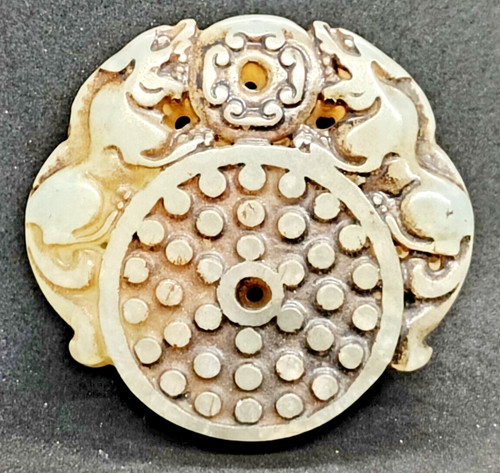 Antico ciondolo giada - di,
