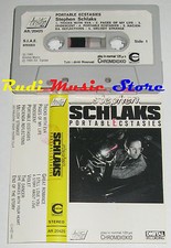 MC STEPHEN SCHLAKS Portable ecstasies 1985 ARISTON ITALY no cd lp dvd vhs (*)