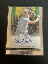 BORIS BECKER - CHROME AUTOGRAPH CARD - TCA-BBR - 2024 TOPPS CHROME TENNIS