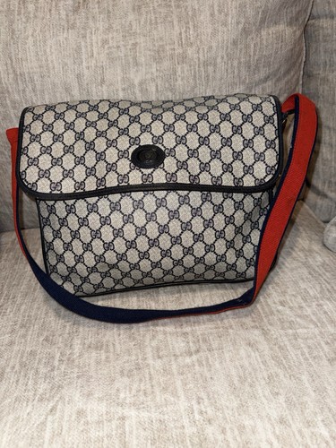 Gucci borsa messenger tela