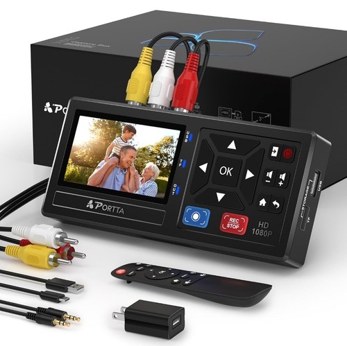 Portta convertitore vhs - convertitore, a