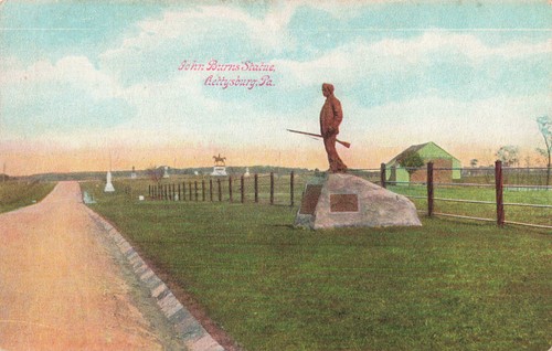 Cartolina statua john - cartolina,