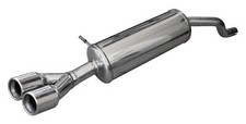terminale uscita doppia da 80mm INOXCAR RENAULT CLIO 4 1.2 GT 120cv 2013--