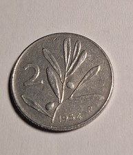 Moneta 2 Lire Rara 1954 Rep