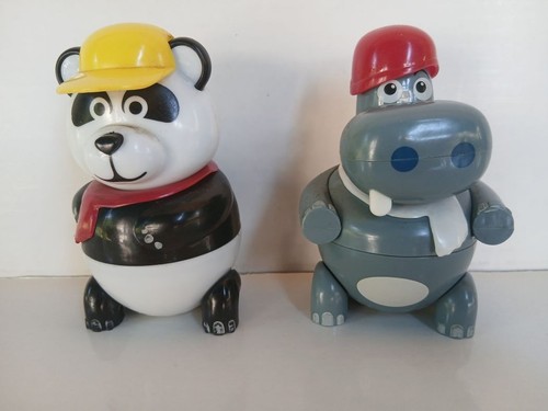 Panda ippopotamo personaggi - e,