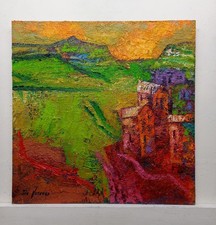 Quadro dipinto paesaggio - dipinto,