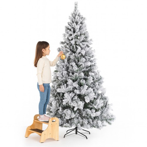 Albero natale innevato - albero, di