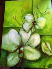 Quadri moderni fiori stampa - moderni,