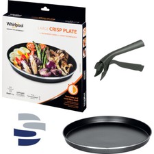 PIATTO CRISP MICROONDE WHIRLPOOL BASE 30,5 Cm + PINZA MANIGLIA