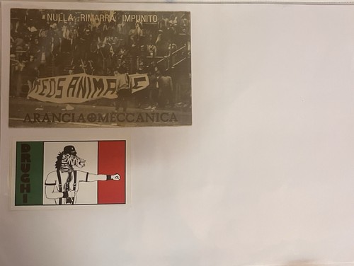 Adesivi ultras juve - adesivi, arancia