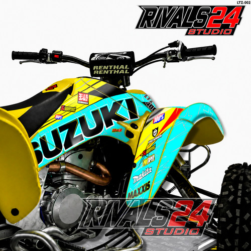 Ltz 400 suzuki wrap graphics - wrap,