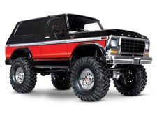 Traxxas TRX-4 Ford Bronco Ranger XLT 4x4 RTR 1:10 Rock Crawler Nero/Rosso Spa...