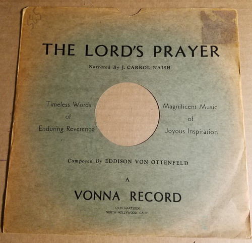 78rpm vonna record j - vonna,