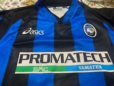 ATALANTA MAGLIA 2004-2005 N 25 NATALI ORIGINALE ASICS MANICA CORTA VINTAGE