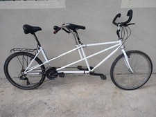 Vendo Tandem bianco in ottime condizioni con marce Shimano