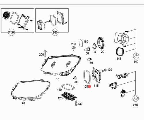 Mercedes w205 w207 - w217, x166