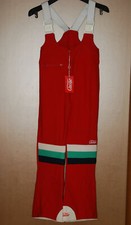 vintage salopette ski suit jet