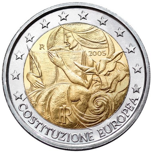 Euro commemorativa 2005 - euro,
