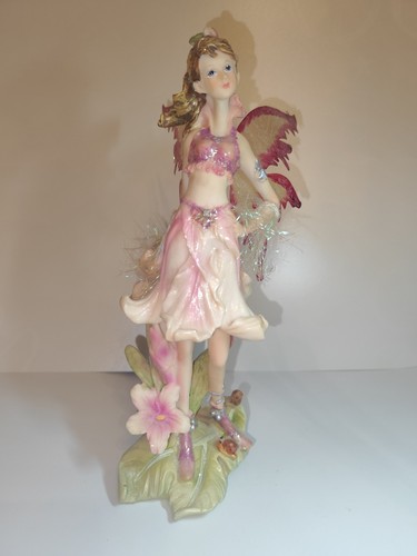 Statua fata fantasy rosa - statua,
