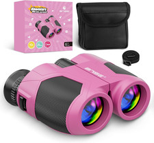 Binocolo Compatto per Adulti E Bambini, 10 X 25, Ottica Reale per Esterni, Viagg