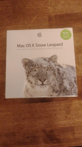 Apple snow leopard mac x - apple, os