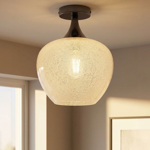 Globo lampada soffitto nera - soffitto,