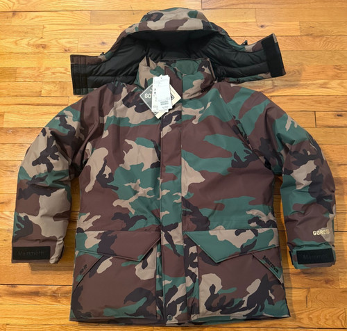 Parka mimetico taglia large - mimetico,