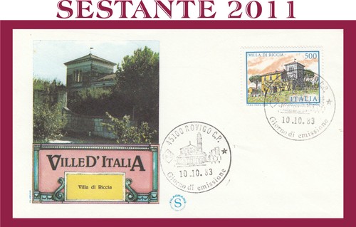 Italia fdc filagrano - filagrano, ville