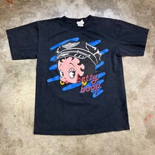 T-shirt nera Betty Boop