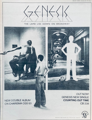 Genesis 1974 poster - genesis,