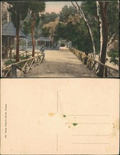 Cartolina Catania Giardino Bellini 1912