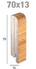Zoccolino Battiscopa in legno