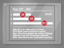 FIAT 127 903  VETROFANIA