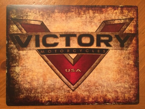 Insegna latta vintage victory - insegna,
