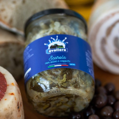 Scarola con olive - , capperi