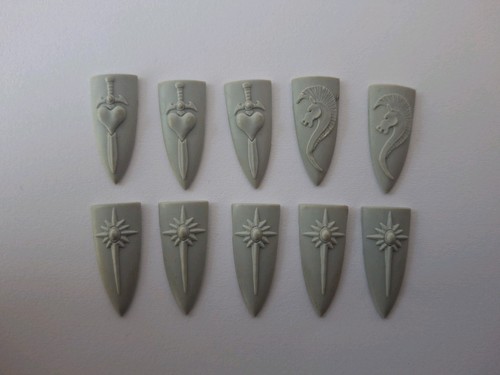 Warhammer 10x scudo elfo alto - scudo,