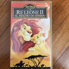 VIDEOCASSETTA VHS  " IL RE