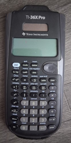 Texas instruments 36x - instruments, ti-36x