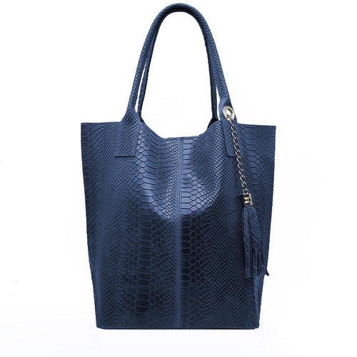 Borsa spalla pelle stampa - spalla,