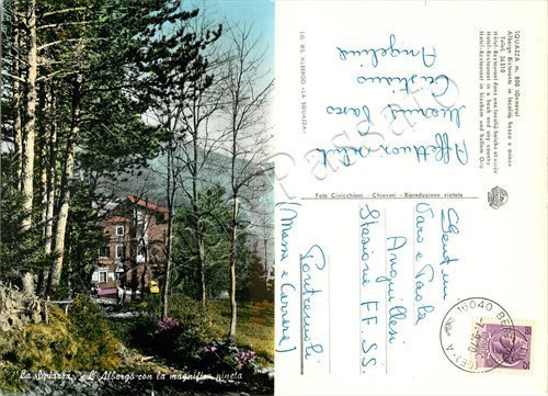 Cartolina squazza - cartolina, di