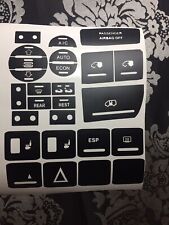 Climatizador Volkswagen Transporter T5 Caravelle Multivan Pegatinas Consola