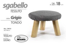 SGABELLO POUF SEDIA TONDO