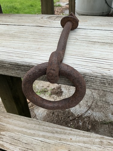Antico anello ferro - antico, battuto