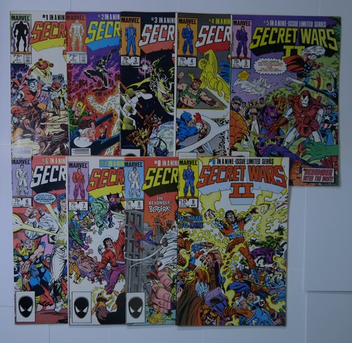 Secret wars 9 set - secret, #1-9